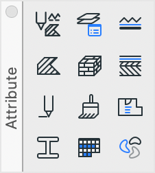 archicad attribute palette