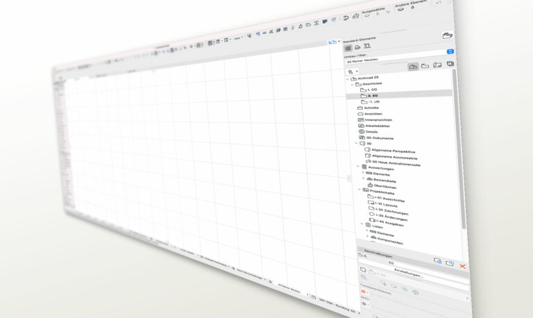 archicad arbeitsumgebung anpassen