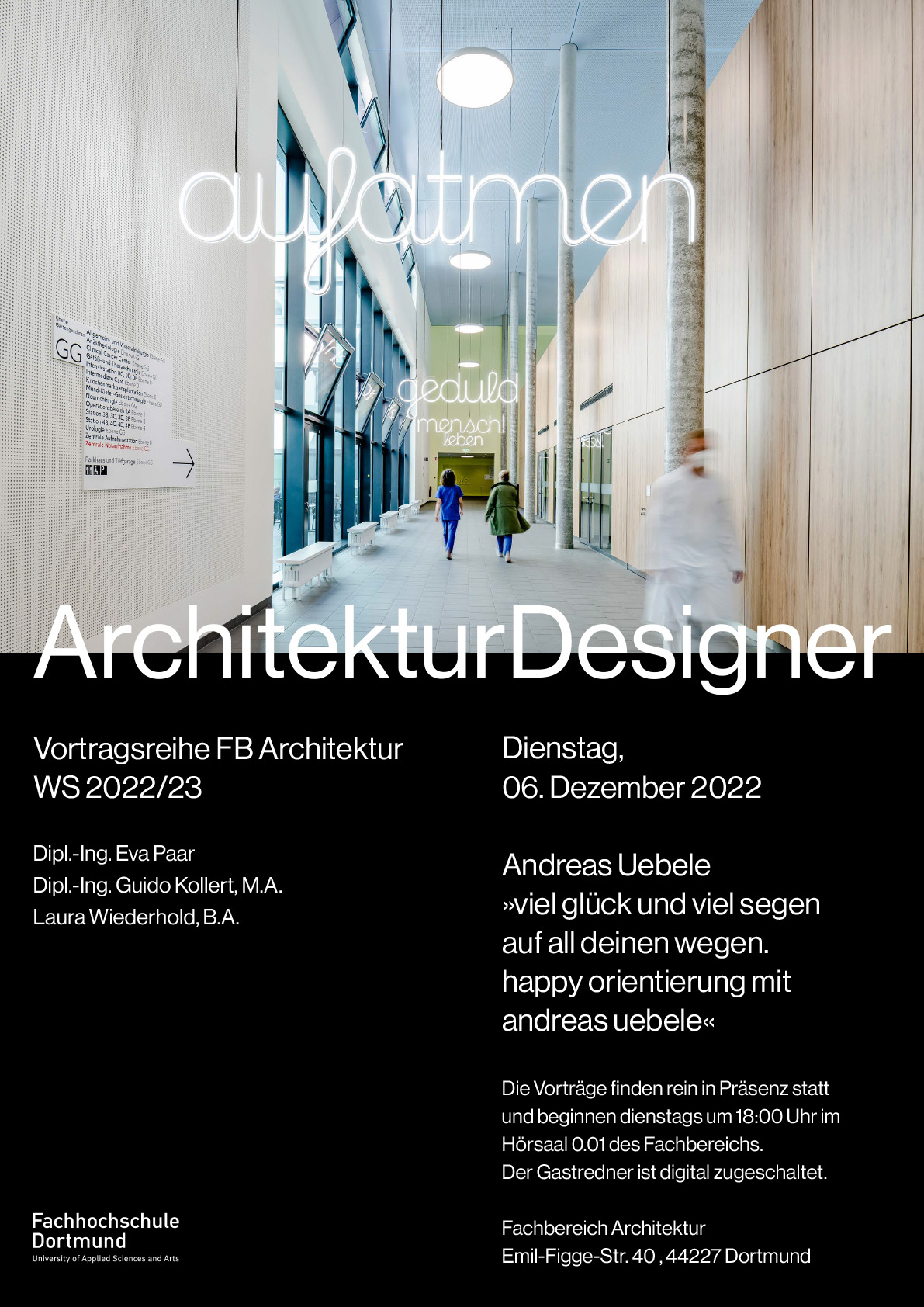 architekturdesigner plakat uebele