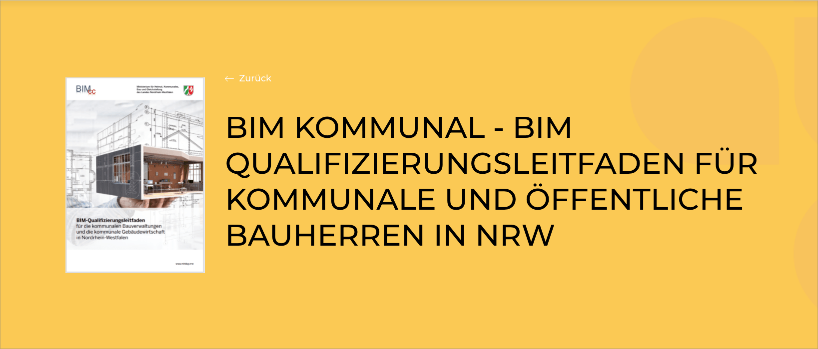 bim qualifizierungsleitfadenfuer kommunale undoeffentliche bauherren in nrw