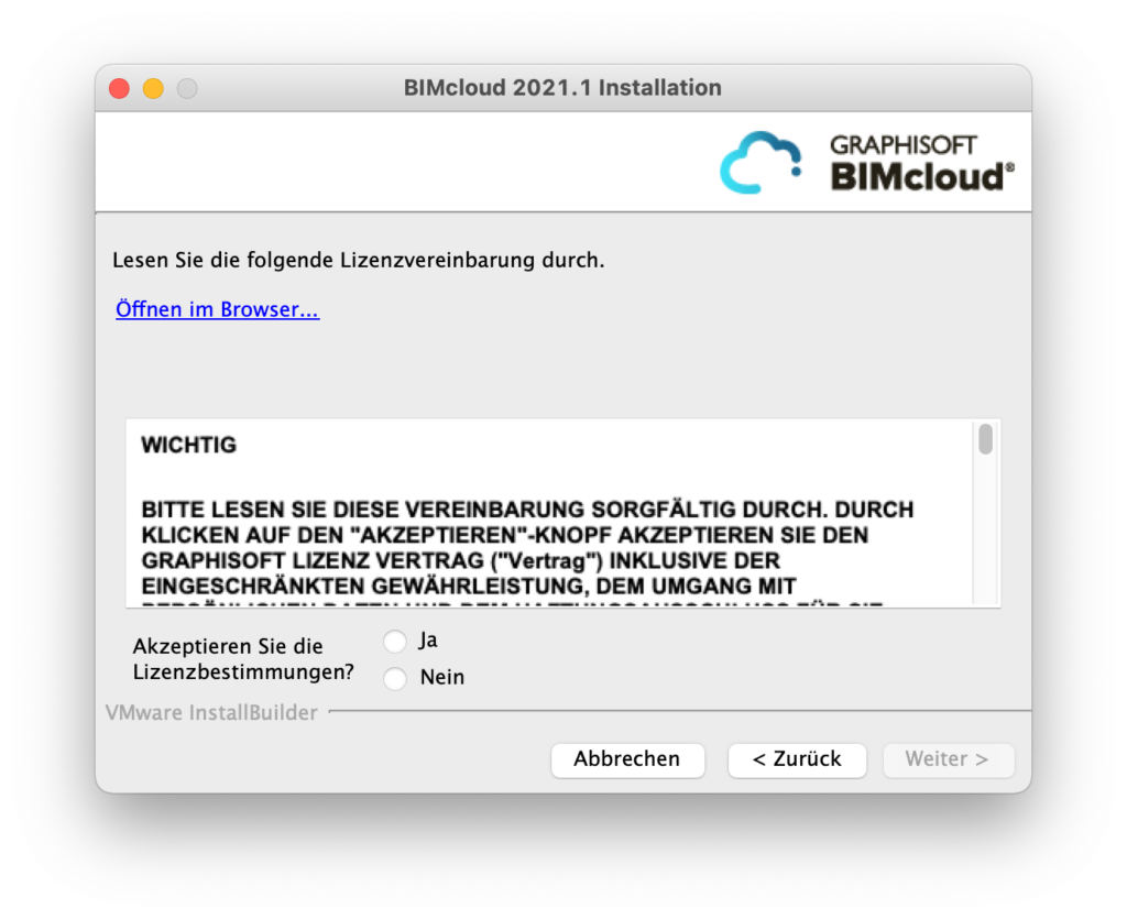 Wie Sie die BIMcloud (Basic) installieren & aktualisieren