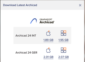 download aktuelle archicad version 2