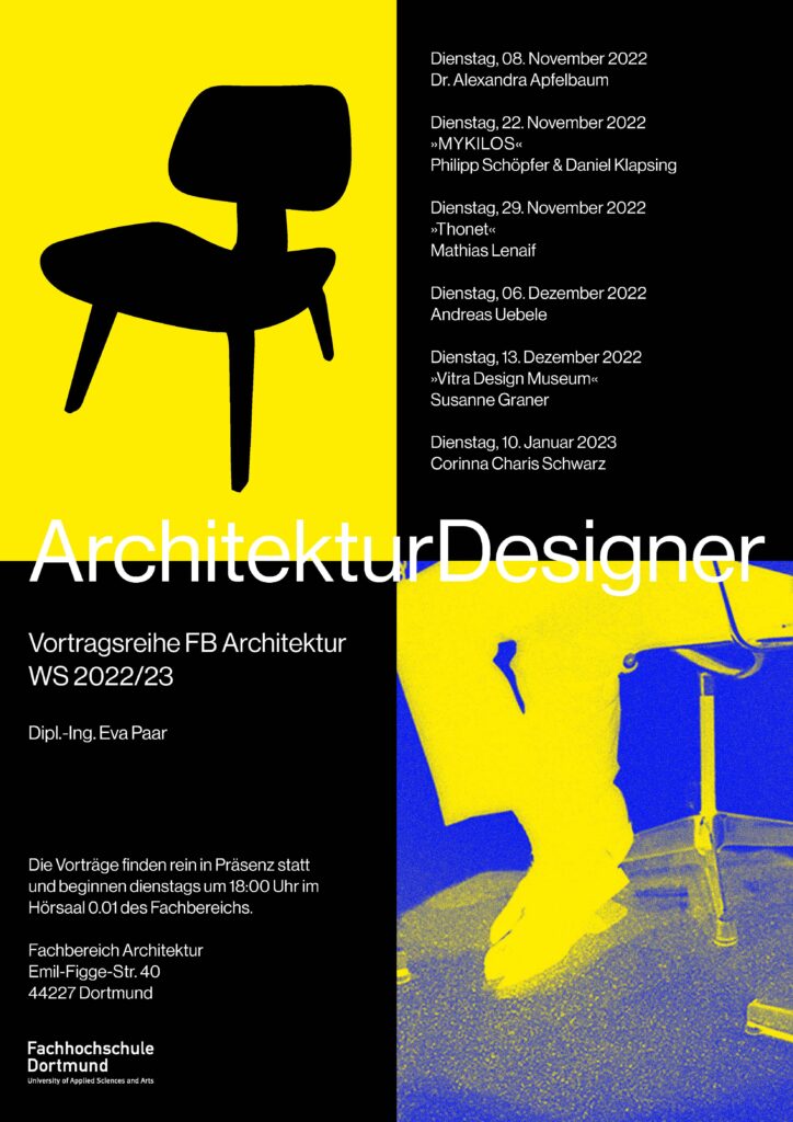 fb1 vortragsreihe architekturdesigner plakat termine rz