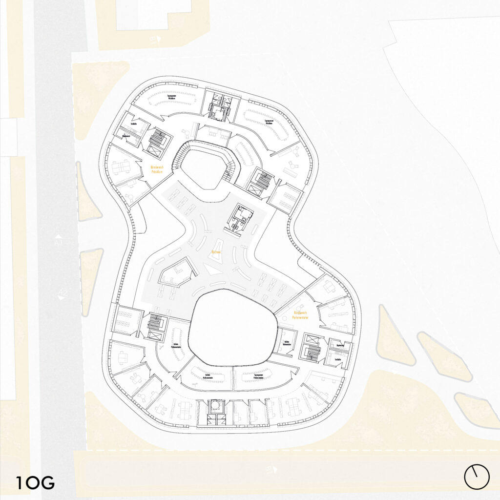 zur genauen modellierung wird mit archicad eine karte erstellt, die den standort des flughafens anzeigt.