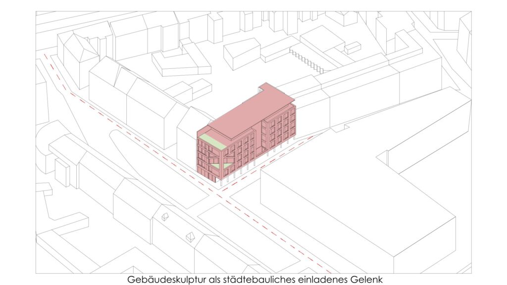 am montag habe ich in archicad ein modelldiagramm erstellt, um den genauen standort eines gebäudes darzustellen.