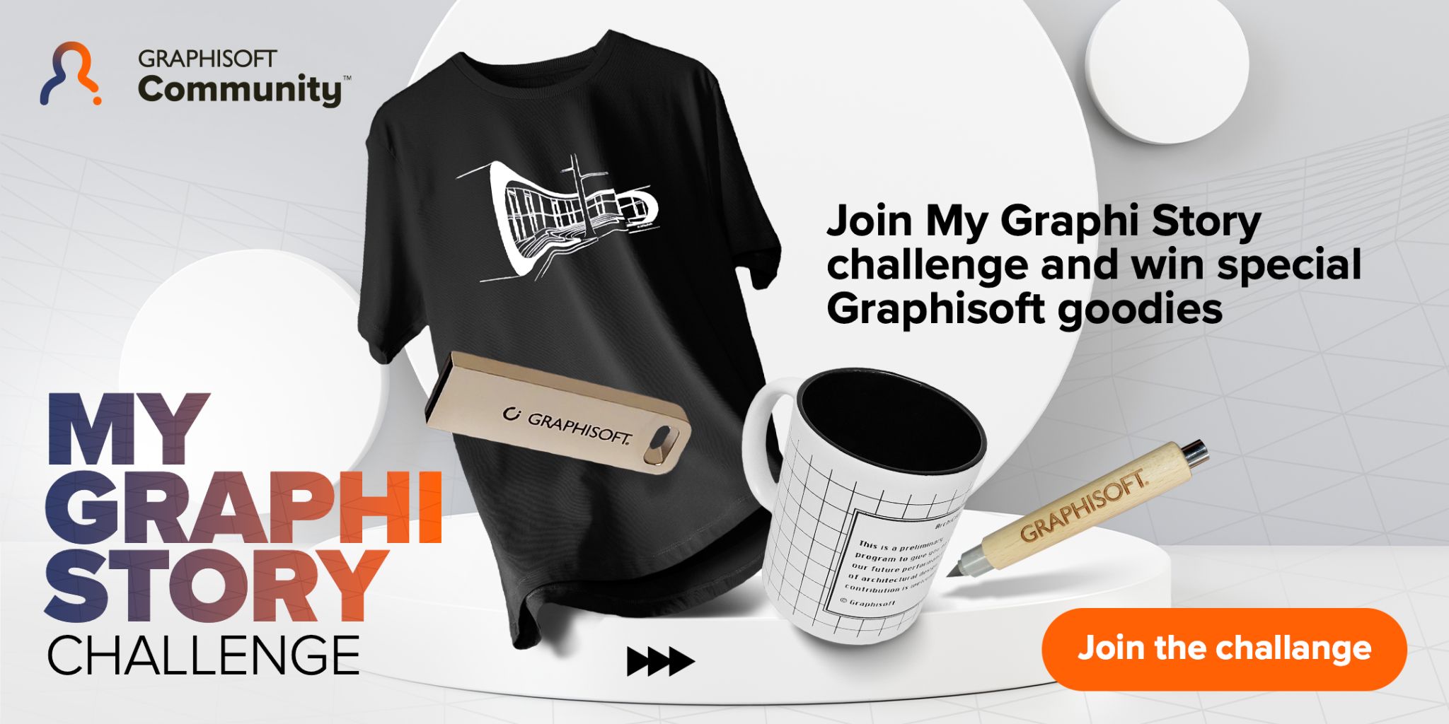 my graphi story challenge goodies