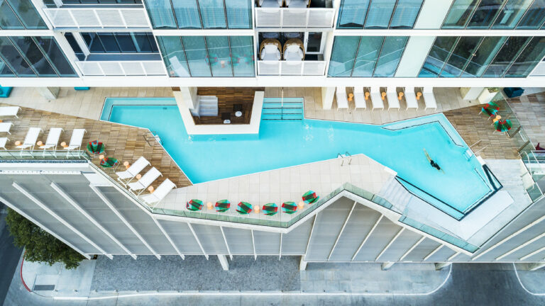 the independent austin designed by rhode:partners and built by balfour beatty.