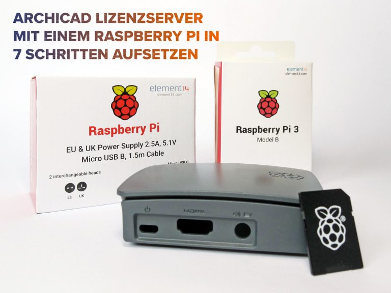 Archicad Lizenz Server Mit Raspeberry Pi