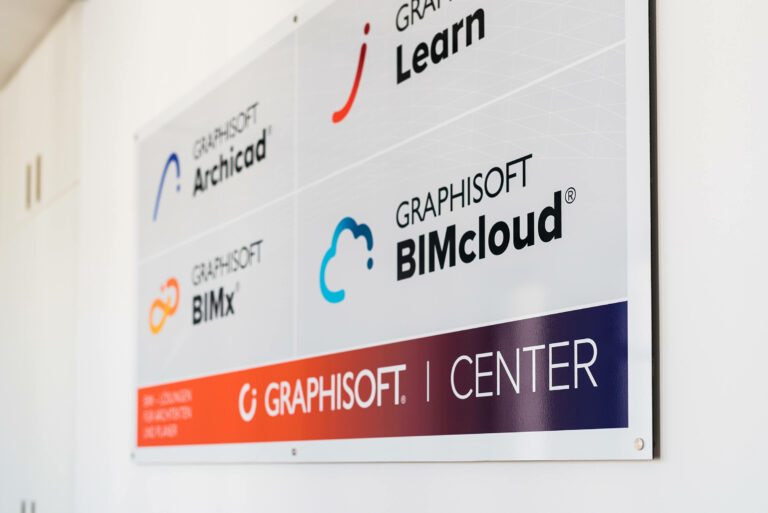 Graphisoft Center Archicad Bim Experte Wandschild