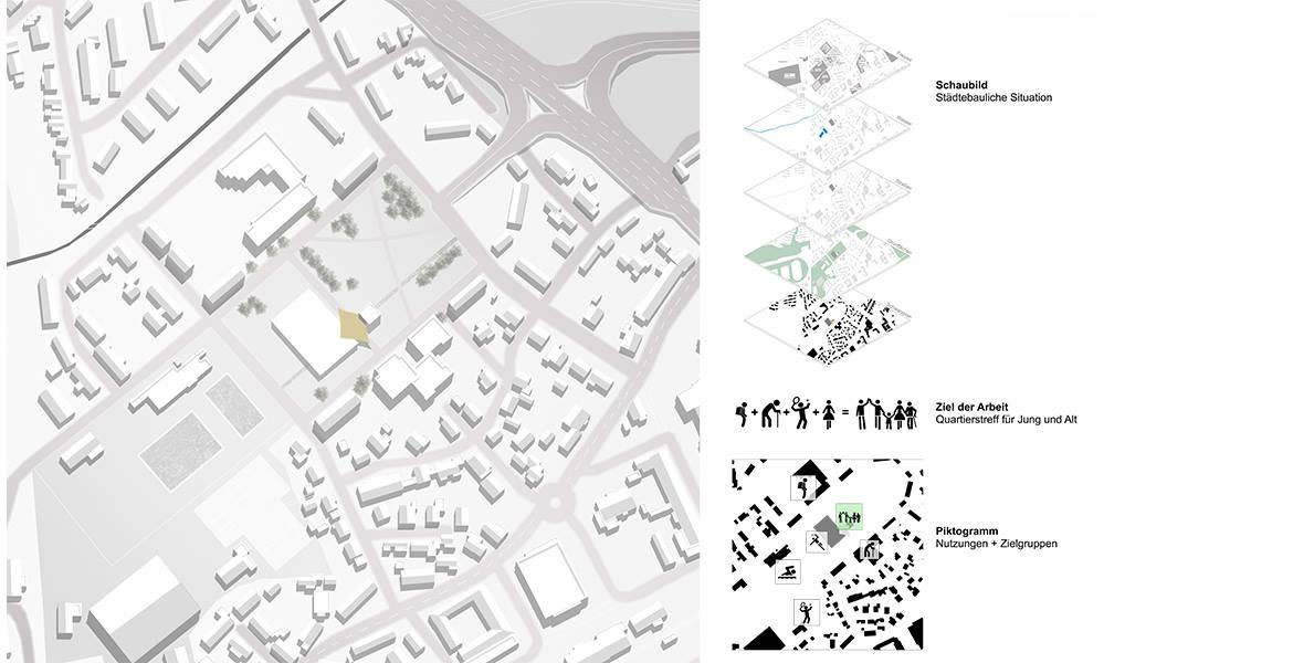Eine Modelling Monday-Karte einer Stadt, entworfen mit ARCHICAD 09/10.