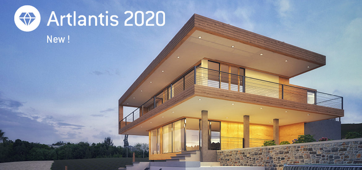 Ein Artlantis 2020-Haus in Arkans.