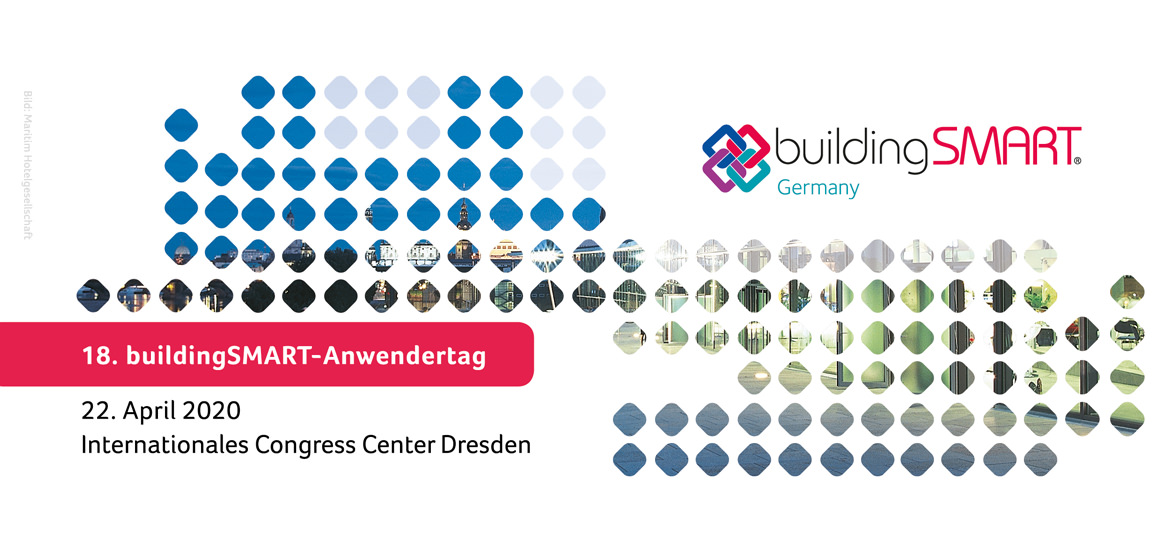Ein Poster für die Konferenz „buildingSMART-Anwendertag“ in Dresden thematisierte BIM und Lean Management.